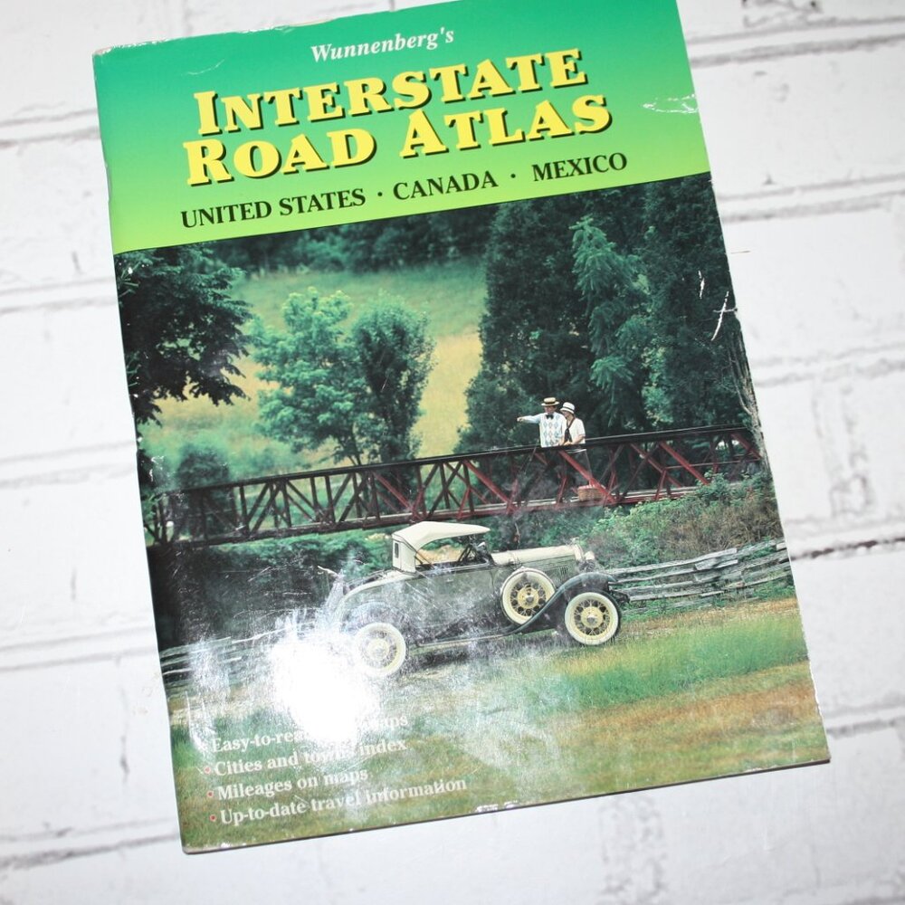 Wunnenberg's Interstate road atlas US Canada and Mexico (Bf)